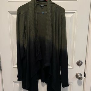 Torrid - Ombre Drape Cardigan